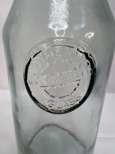 11 Zoll echter recycelter Glaskrug/Flasche seltener Fund!! - Bild 3 von 7