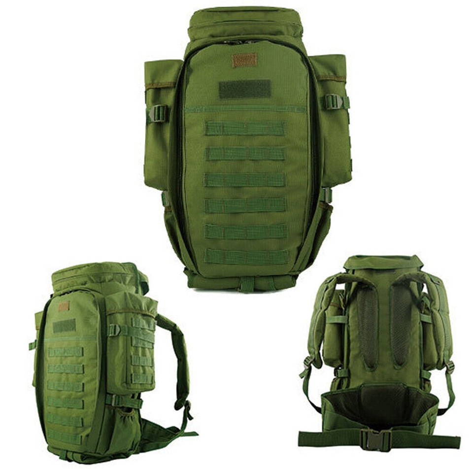 56L Large Military Tactical Backpack Tactical Rifle Bag Army Molle Bag ...