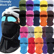 Balaclava Face Mask Thin UV Protection Ski Sun Hood Tactical Masks for Men Women