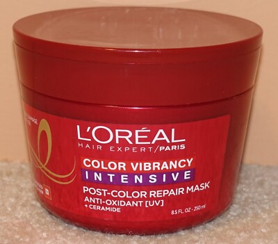 L'Oreal Paris Hair Expert Color Vibrancy INTENSIVE Post-Color Repair Mask 8.5 oz
