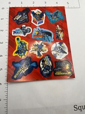 STICKER SHEET: Batman DC comics robin superhero