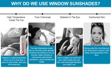 Auto Baby Kinder Sonnenschutz Vorhang Fenster UV Schutz Autosonnenschutz Heat