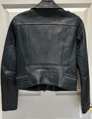 Maje Basilta ブルゴーニュ レザー モトジャケット Maje Basilta ブルゴーニュ レザー モトジャケット LEATHER