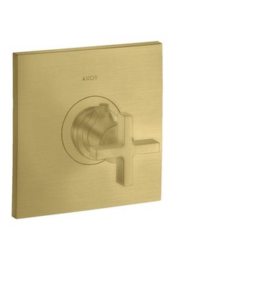 Hansgrohe Thermostat Concealed Axor Citterio 39716950 Brushed Brass