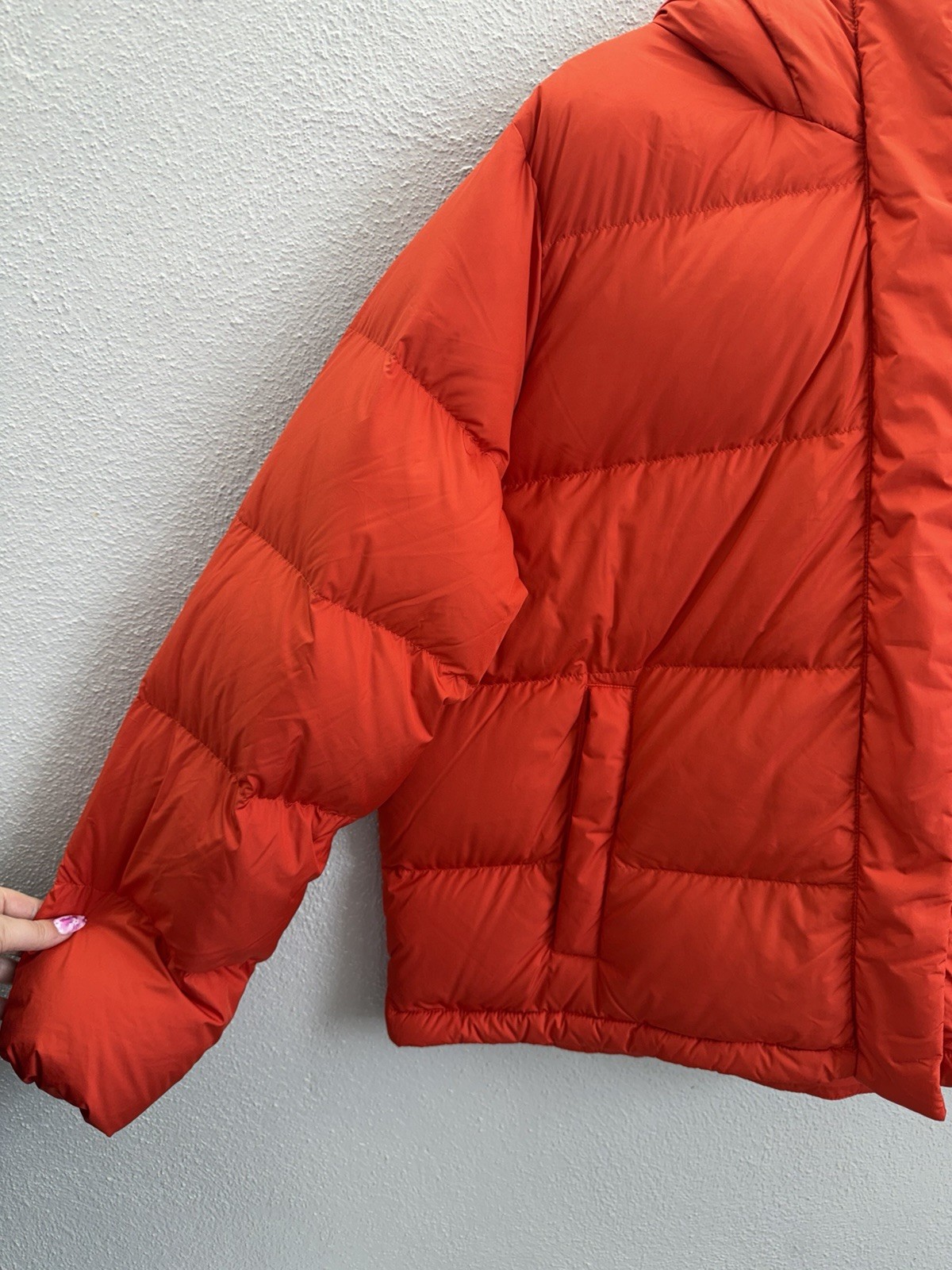 Womens Eddie Bauer Jacket Size T2XL Ketchum Down Red 650 Down Puffer NWTs image 2