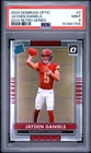 2024 PANINI DONRUSS OPTIC 2014 RETRO SERIES #2 JAYDEN DANIELS ROOKIE RC PSA 9