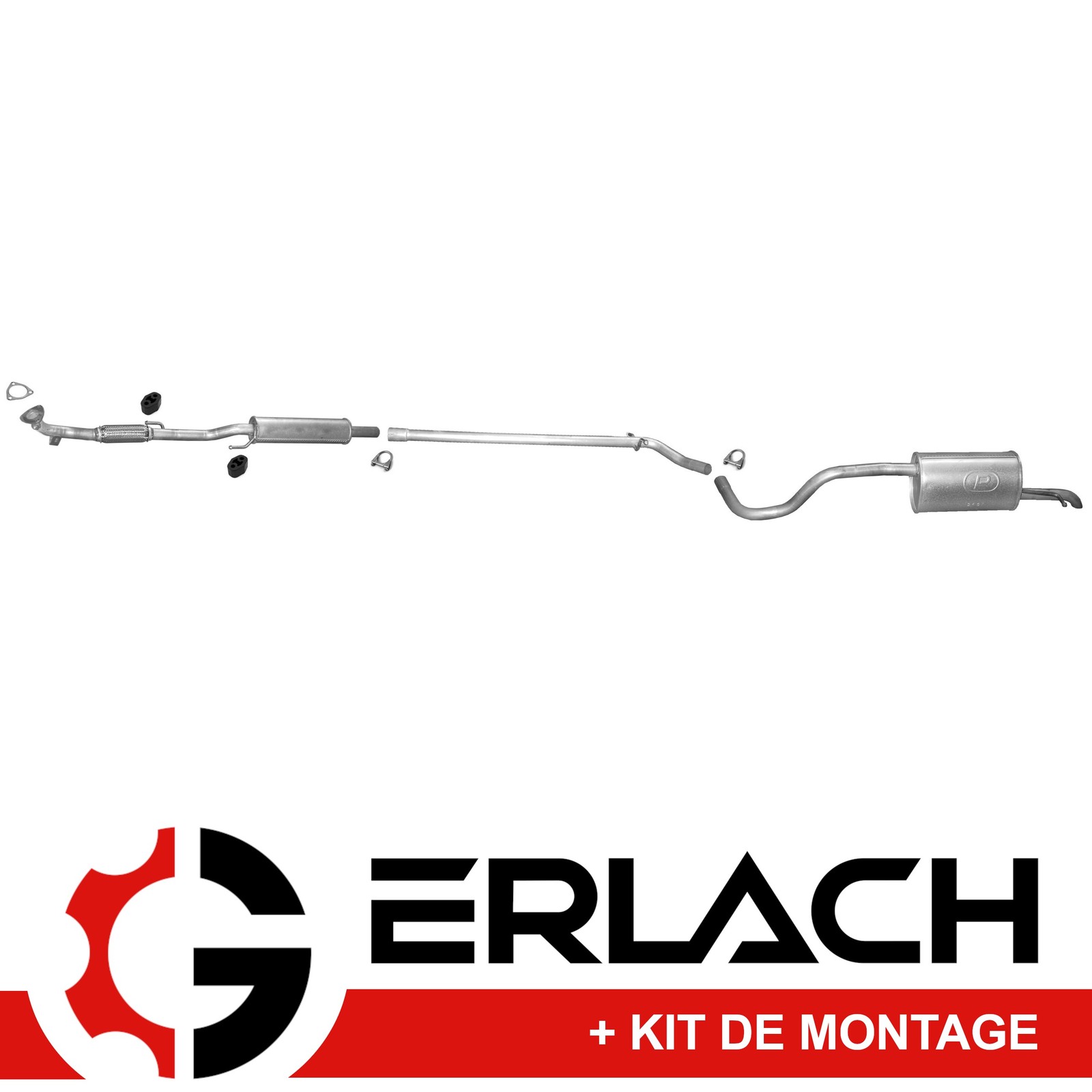 Silencieux echappement Skoda Roomster Praktik 1.2 pot de rechange 1851