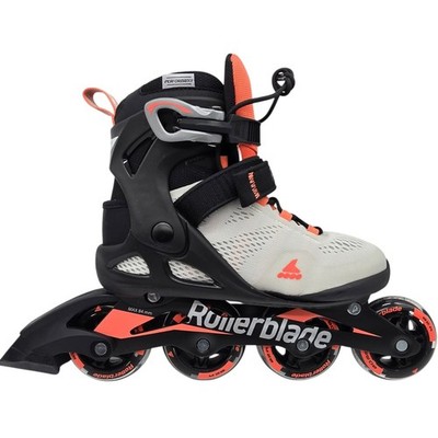 Rollerblade Macroblade 80 W Women's Inline Skates Size 7 Grey Coral Fitness