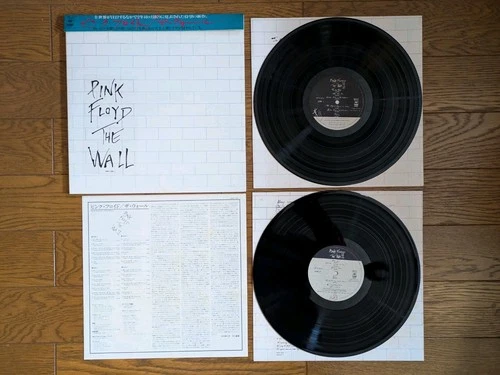 PINK FLOYD The Wall 1979 JAPAN 2 LP w/ OBI Sticker 40AP 1750/1