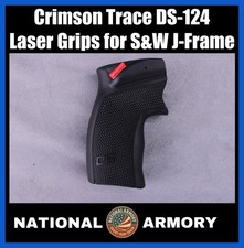 Crimson Trace DS-124 Defender Accu-Grips Laser Sight S W J-Frame