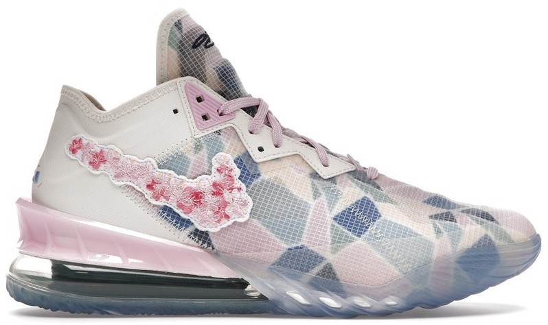Size 14 - atmos x Nike LeBron 18 Low Sakura for sale online | eBay