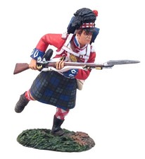 W Britain Napoleonic 36043 British 42nd Black Watch Highlander Charging No. 1