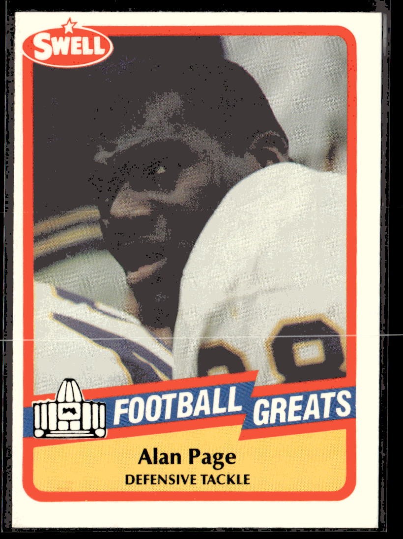 1989 Swell Greats Alan Page #145 Minnesota Vikings
