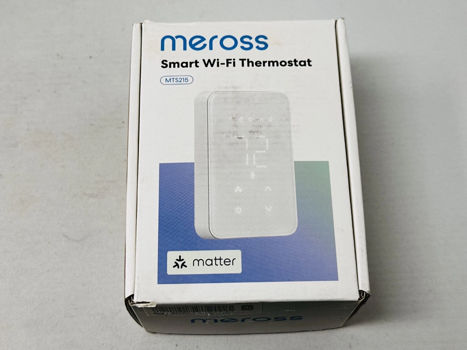 Meross MTS215 Smart Wi-Fi Thermostat Matter WiFi HomeKit Alexa Google - NEW