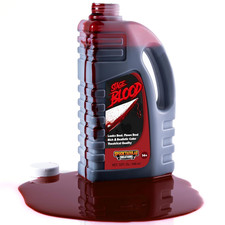 32 Oz Fake Halloween Blood Bottle, Stage Blood for Zombie and Monster Makeup