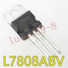 10PCS L7808ABV L7808 7808 8V 1A regulator original OEM #pq