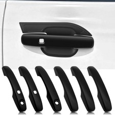 For Ford Ranger 2023+ Raptor Wildtrak Door Handle Covers In Matte Black