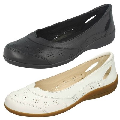 Padders Ladies Cut Out Ballerina Flats - Demi 2