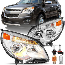 Gruppo fari 10-15 Chevy Chevrolet Equinox LS/LT con lampadine guidatore passeggero