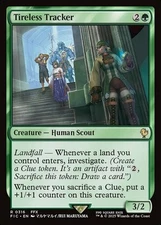 x1 Tireless Tracker R MTG Commander: Final Fantasy M/NM, English