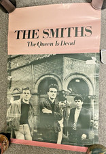 Vtg RARE The Smiths 1986 Promo Poster The Queen Is Dead Sire Records Rough Trade