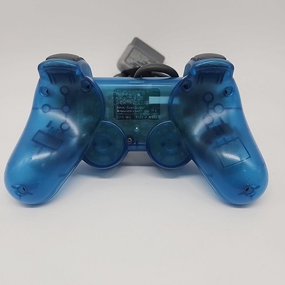 Sony Playstation 1 Dual Shock Analog Controller SCPH-1200 Blue PS1