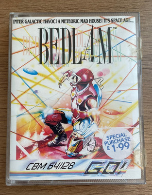 Bedlam Tape Commodore 64 C64 C128 Spiel getestet