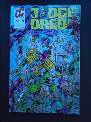 Judge Dredd #21 Quality Comics US Edition Vintage 2000AD