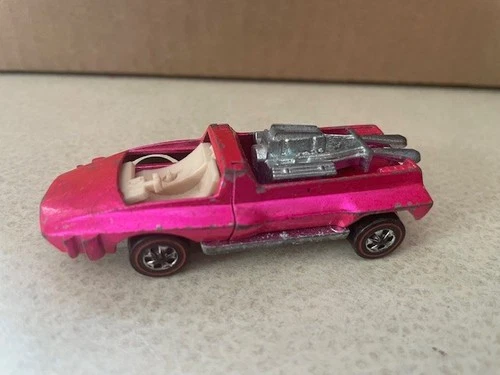 Hairy Hauler Salmon-Pink Original Redline HotWheels 1969 Mattel