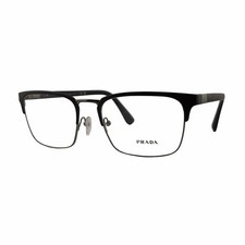 Prada PR 54TV Black Eyeglasses Frames 55mm 19mm 140mm - 1BO-1O1 - DEFECT