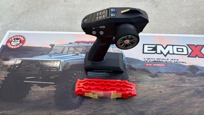 CROSS RC 1/8 Cherokee Jeep EMO X2 Crawler RTR Gunmetal Rare RC Car