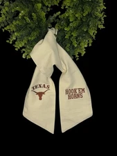 University of Texas (UT) Cotton Wreath Sash (2 Logos) 31k Stitch Hook Em Horns