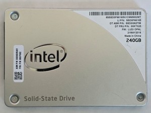 240GB Intel Pro 2500 OPAL SSD 6G SATA 2,5 SSDSC2BF240A5L H65593-201 H51528-201
