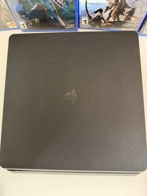 Sony PS4 Slim Console w/ Controller + 4 Games Tested Ready To Play PlayStation 4