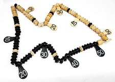 Classic Billiard Score Keeper Pool Table Wooden Beads Scoring Wood Color