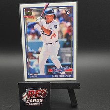 2026 Topps Series 1 Alex Freeland 1991 Topps Baseball #T91-35 RC Dodgers