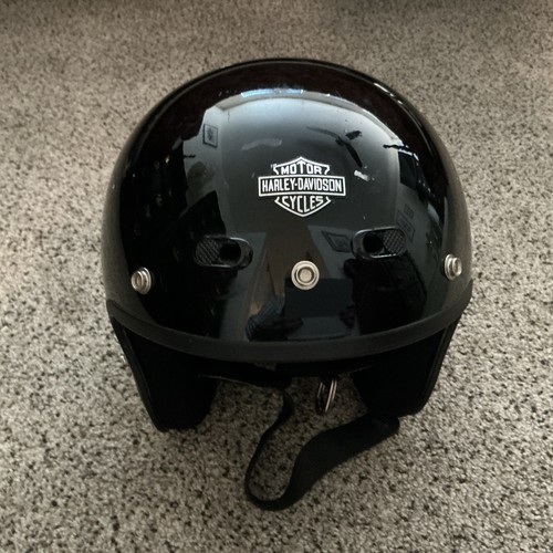 Harley Davidson Motorcycle Helmet, LG, Snell #MS 0584180