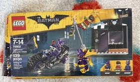Lego 70902 Batman Movie Catwoman Catcycle Chase DC Batgirl Robin 99% Complete