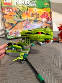 LEGO NINJAGO: Spinner Battle Arena (9456) with Box, Cards, and both instructions