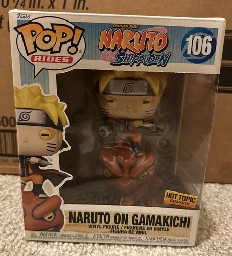 Funko POP! Naruto on Gamakichi Hot Topic Exclusive