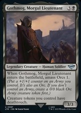 x4 Gothmog, Morgul Lieutenant - Lord of the Rings - NM - MTG