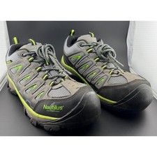 Nautilus Safety N2208-Waterproof Work Shoes, Grey Green, ASTM, EH, Mens 9M