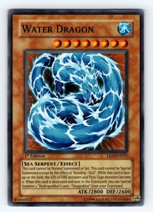 Water Dragon EEN-EN015 Elemental Energy 1st Edition Super Rare
