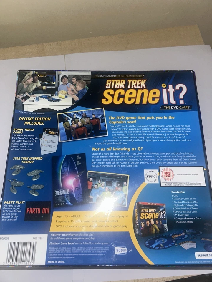 Star Trek "Scene It?" DVD Board Game (2009) - Image 2 of 3