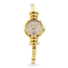 Vintage 18k Yellow Gold Jaeger-LeCoultre Backwind Handwind Watch