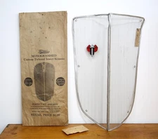 VTG 1935 36 International Truck Radiator Grill Shell Screen Cover Accessory NOS