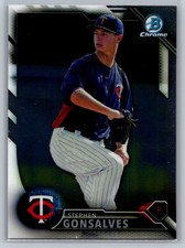 2016 Bowman Chrome #BCP230 Stephen Gonsalves Prospects *TW