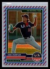Ford Thompson #17 Panini 2023 Panini Stars & Stripes USA Baseball Stripes