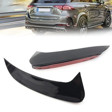 Heck Stoßstange Flosse Flaps Canards Splitter für Mercedes Benz W167 GLE 2020+ Heck Stoßstange Flosse Flaps Canards Splitter für Mercedes Benz W167 GLE 2020+