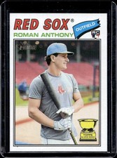 2026 Topps Heritage Roman Anthony Image Variation RC Rookie #86 Red Sox